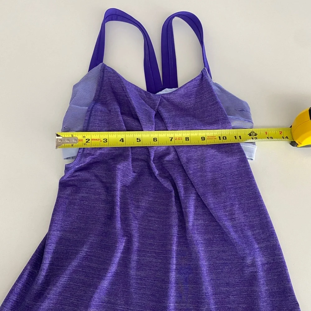 Lululemon Rest Less Tank Purple (Berry) 4